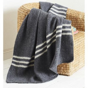 KOVOT Large Soft Throw Blanket 60” x 70” - Rustic Vintage Lightweight - 1 of 4
