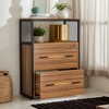 Hommoo 2-Drawer File Cabinet, Letter/Legal / A4 Size Filing Cabinet with Lock - 3 of 4