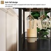WATARRAN Coffee Bar Cabinet with Wine Rack and Glass Holder, Kitchen Sideboard Buffet Cabinet with Wine Rack Storage - 4 of 4