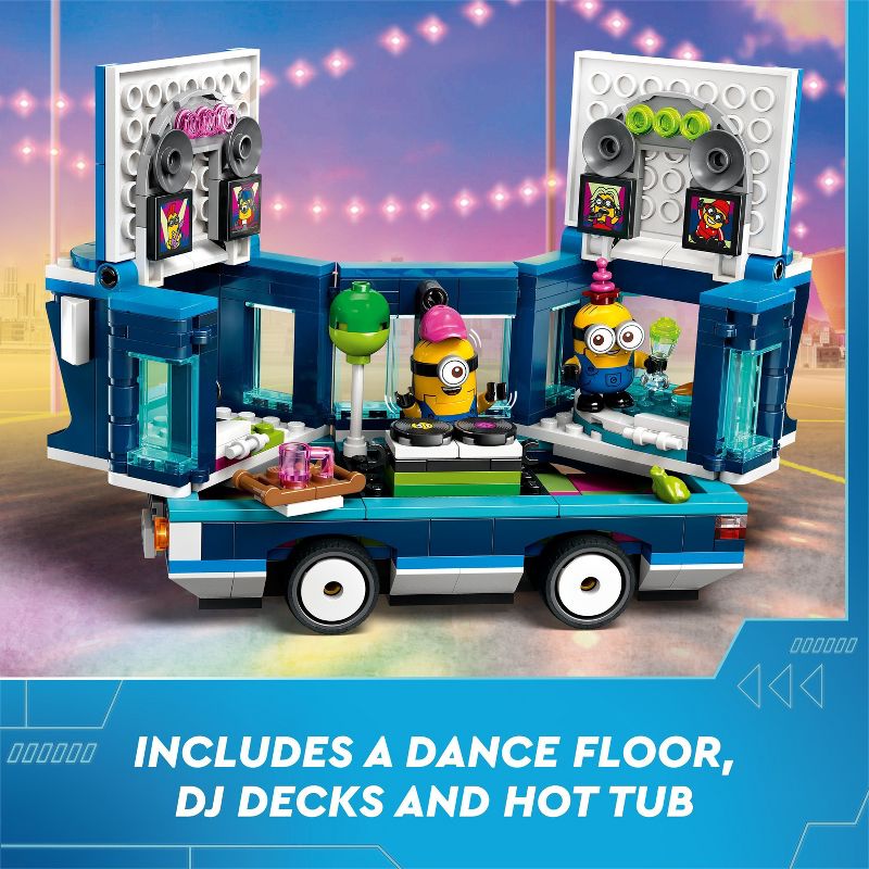 LEGO Despicable Me 4 Minions&#39; Music Party Bus 75581, 4 of 8