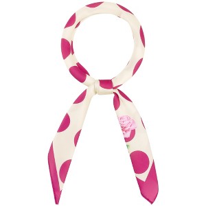 INSPIRE CHIC Women's Polka Dot Square Neckerchief Headband 27.56*27.56 inches(L*W) - 1 of 4
