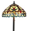 Chloe Lighting Hayden Tiffany-style 2 Light Crystal Design Floor Lamp 18" Shade - 3 of 3
