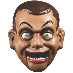 Trick or Treat Studios Goosebumps Night of the Living Dummy Slappy the Dummy Half Mask - Beige - 1 of 1