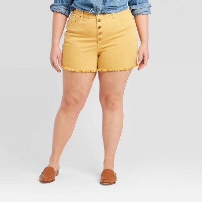 target plus size shorts