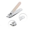 Unique Bargains Portable Mirror Light Nail Clipper Kit 1 Set - 3 of 4