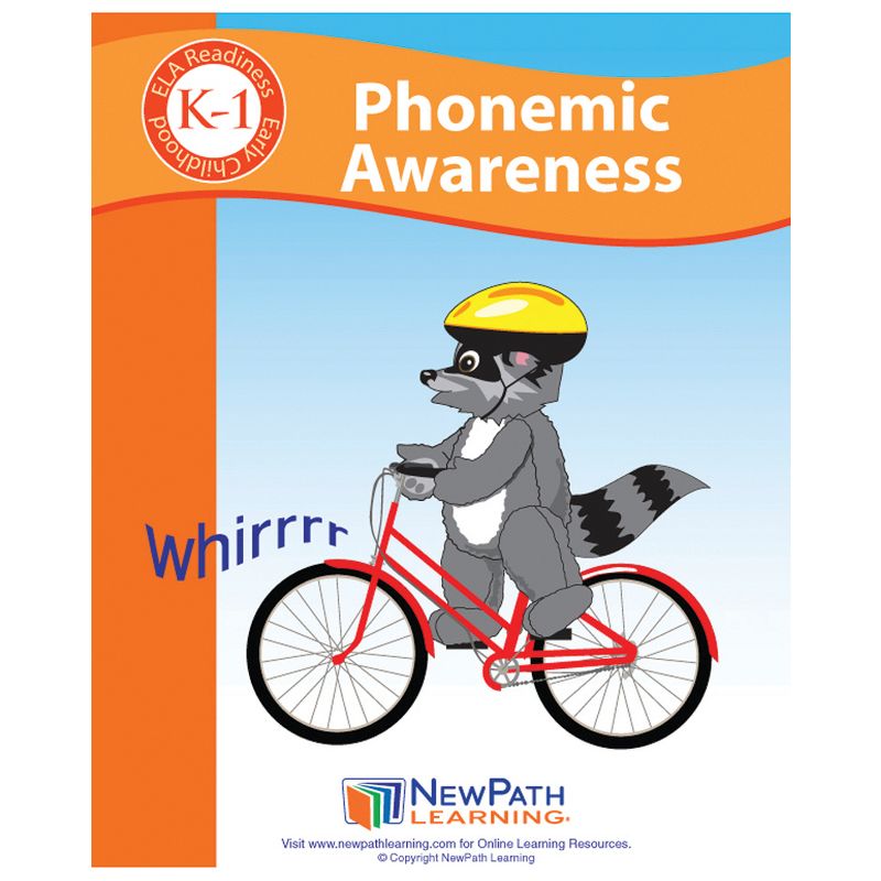 NewPath Learning Phonemic Awareness Student Activity Guide, Grade K to 1, 1 of 2