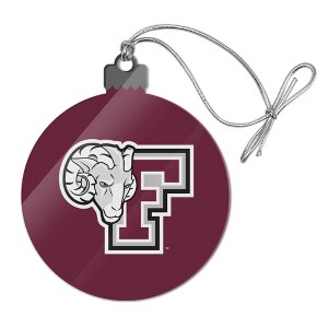 Fordham University Primary Logo Acrylic Christmas Tree Holiday Ornament - 1 of 4