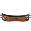 MEINL Headed Wood Tambourine with Double Row Steel Jingles 10 in. Walnut Brown - 4 of 4