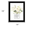 HomeRoots Bathroom Flower Ja Black Framed Print Bathroom Wall Art - 3 of 3