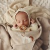 100% Luxury Cotton Soft Knit Swaddle Baby Blanket for Blanket for Newborns and Infants Boys and Girls - 4 of 4