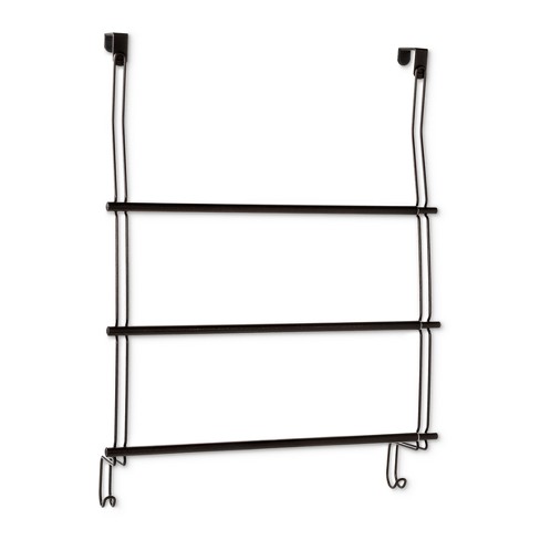 Expandable Over The Door Towel Rack Over The Door Hook Bronze Threshold