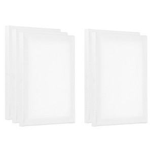 Unique Bargains Painting Blank Art Board 5 Pcs White - 1 of 4