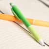 Simply Genius 100 pack Office Pens, Retractable Ballpoint Pens in Black Ink for Schools, Notebooks, Journals (Assorted Colors, 100pcs) - 3 of 4