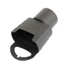 Unique Bargains Universal Car French Fry Drink Can Lighter Plastic Fast Food Stand Holder Black - 4 of 4