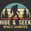 Men's Design By Humans Bigfoot - Hide And Seek World Champion By clickbong Tank Top - 2 of 2
