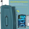 KWPZQEB Softside Expandable Luggage, 3 Piece Suitcase with  Spinner Wheels (20''/24''/28'') - 4 of 4