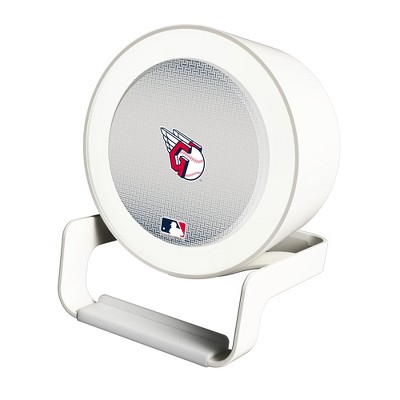 Keyscaper Cleveland Guardians Linen Night Light Charger and Bluetooth Speaker