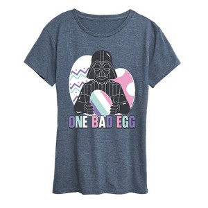 Women's - Star Wars - One Bad Egg Vader Short Sleeve Graphic T-Shirt - 1 of 4