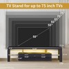 LED TV Stand for 55/65/70/75 Inch TV Media Center Modern Entertainment Center with Storage for Living Room Bedroom - 3 of 4
