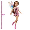 Winx Club Flora Fairy 10.5" Fashion Doll with Glitter Outfit and Removable Wings - 3 of 4