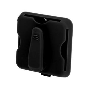Unique Bargains Auto Sun Visor Storage Holder for Car SUV Truck ABS Black - 1 of 4