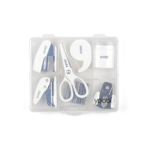 Yoobi Evolve 8pc Mini Supply Kit White - 1 of 4