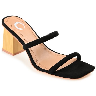 Journee Collection Womens Henrietta Tru Comfort Foam Open Square Toe ...