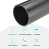Unique Bargains PVC Water Plumb DIY Crafts High Impact Rigid Round Pipes 8" Length - 3 of 4