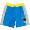 DC Comics Justice League Batman Toddler Boys Rash Guard and Swim Trunks Outfit Set - 3 of 4