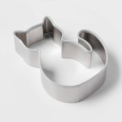 Stainless Steel Cat Cookie Cutter - Threshold™