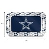 NFL Dallas Cowboys Repeat Logo Party Serving Tray - 2 of 3