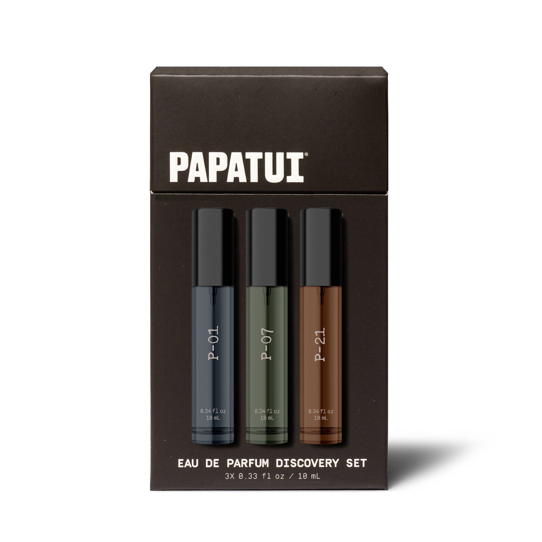 Papatui Men's Luxury Cologne Eau De Parfum Discovery Kit - 0.33 fl oz/3ct