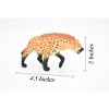 Collectible Wildlife Gifts | Hyena Toy, Hyaena, Laughing, Animal,  Realistic Rubber Figure, Model, Animal, Hand Painted Figurines,   4.5"   CH050 BB77 - 2 of 4