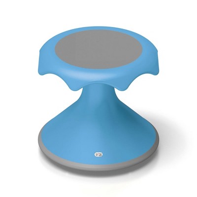 VS America Hokki Stool Flexible Ergonomic Seating - 12" Light Blue