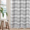 Horizontal Beach Stripe Water Repellent Shower Curtain - 4 of 4
