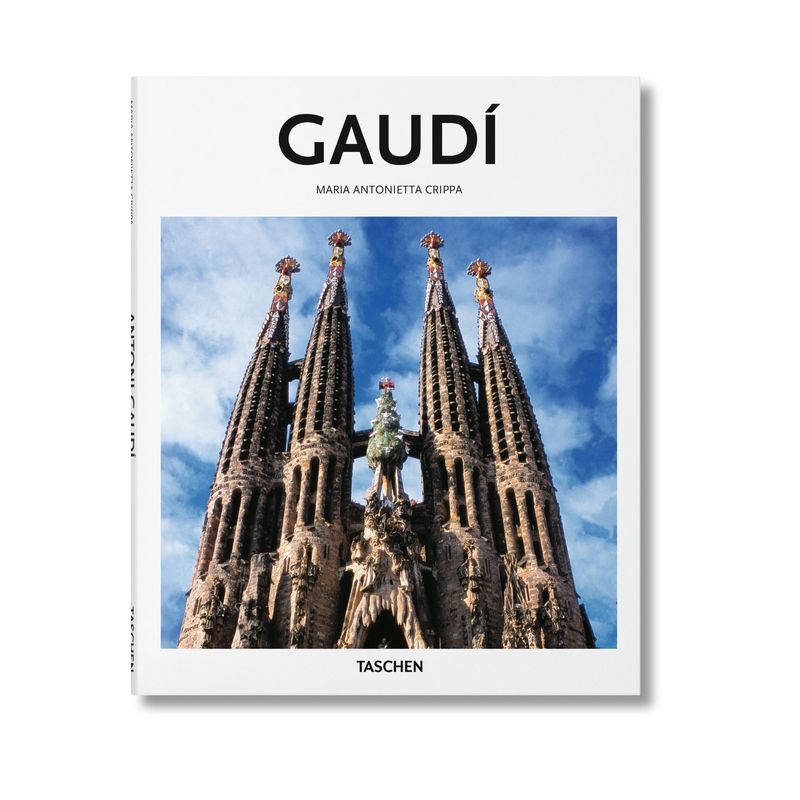 Gaudí - (Basic Art) by  Maria Antonietta Crippa (Hardcover), 1 of 2