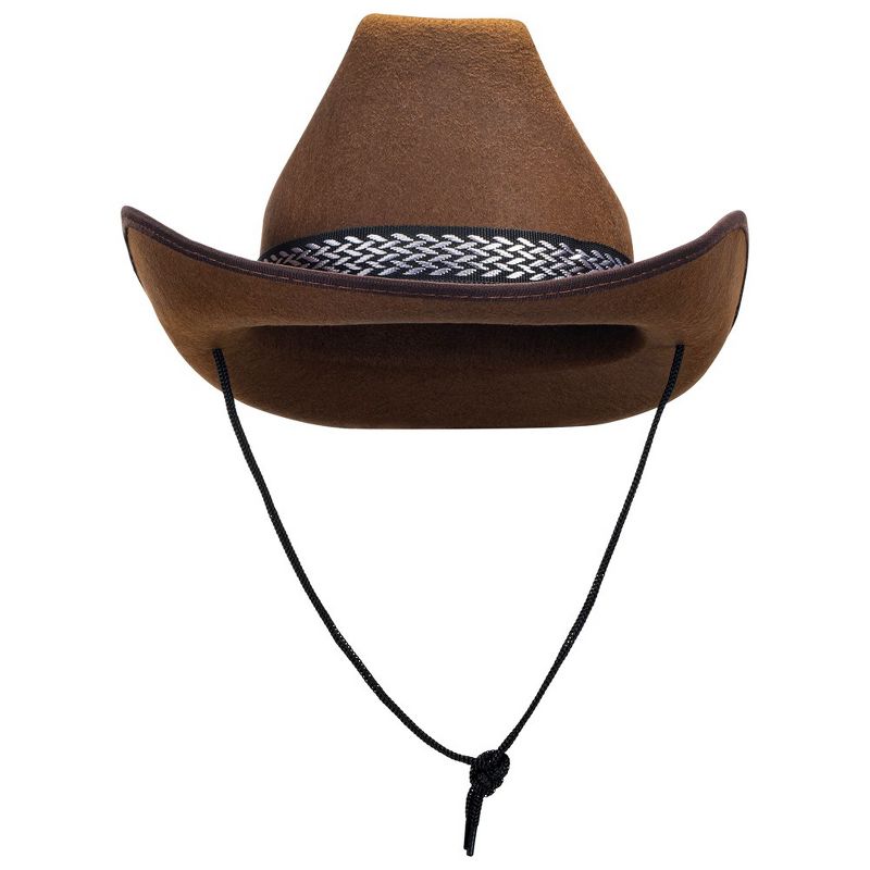 Dress Up America Cowboy Hat for Adults - Western Style Hat for Men, 2 of 3