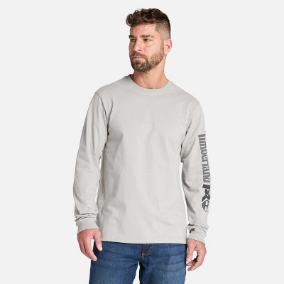 Timberland Men's Core Logo Long-Sleeve T-Shirt