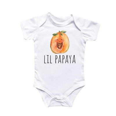 Little Papaya Fruit - Baby Boy Girl Clothes Infant Onesie® Funny Cute Newborn GS1