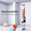 VEVOR Drywall Stilts, 24''-40'' Adjustable Aluminum Tool Stilts with Protective Knee Pads, Non-slip Work Stilts for Sheetrock Painting, Silver - 3 of 4