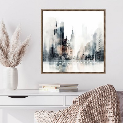 Amanti Art Graphic City I New York by Irena Orlov Framed Wall Art Print