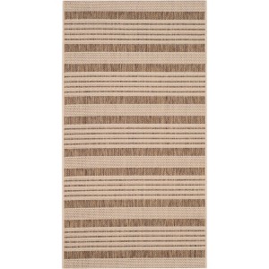 Courtyard CY6062 UV & Stain Resistant Non-Shedding Power Loomed Indoor/Outdoor Rugs - Safavieh - 1 of 4