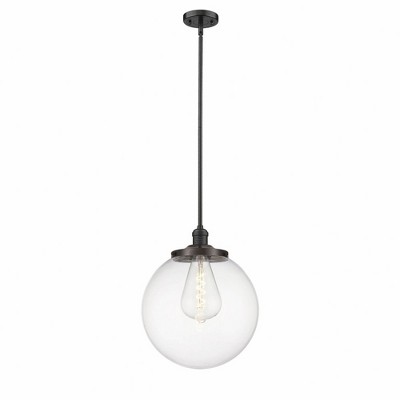 Beacon - 1 Light Pendant In Industrial Style-17 Inches Tall and 14 Inches Wide