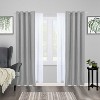 Kenney Fast Fit Easy Install Buchanan 5/8" Decorative Window Double Curtain Rod - 3 of 4