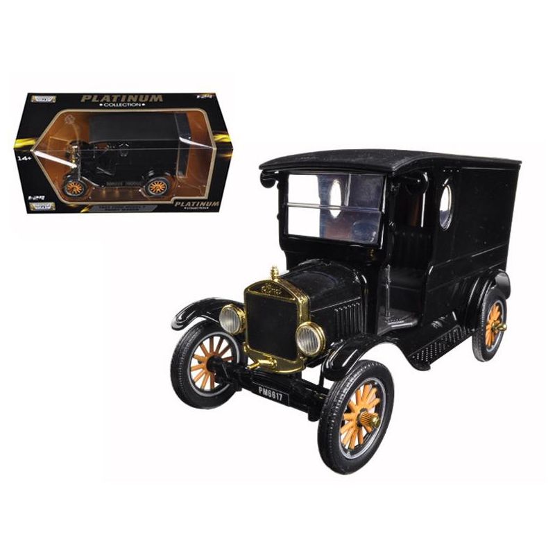 1925 Ford Model T Paddy Wagon Black 1/24 Diecast Model Car by Motormax, 1 of 4
