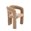Anybear 2Pcs Upholstered Accent/Dining Chair /Barrel Side Chairs - 2 of 4