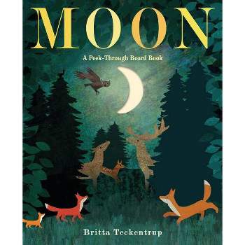 Moon: A Peek-Through Board Book - by  Britta Teckentrup