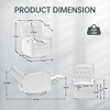 NicBex Recliner Chair Rocking Chair Glider Chair with 360 Degree Living Room Chairs Comfy Chair for Reading Room - 3 of 4