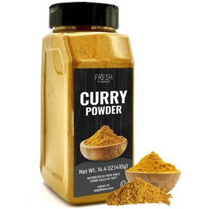 Fresh Finest Curry – Powder, All-Natural, Kosher – 15oz - 1 of 4
