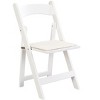 NicBex Mid Century Rustic Wood Dining Chairs Set of 4 with Upholstered Seat,Folding Accent Chairs for Dining Room,Living Room - 2 of 4